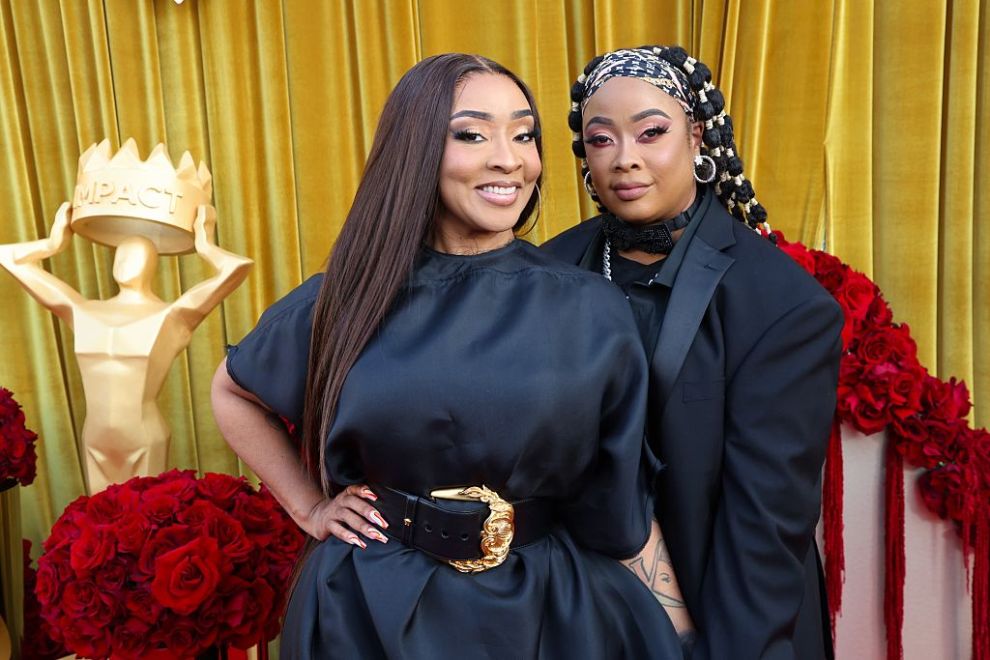 Da Brat and Judy Dupart attends the 5th Annual Hollywood Unlocked Impact Awards at The Beverly Hilton on June 20, 2025 in Beverly Hills, California.