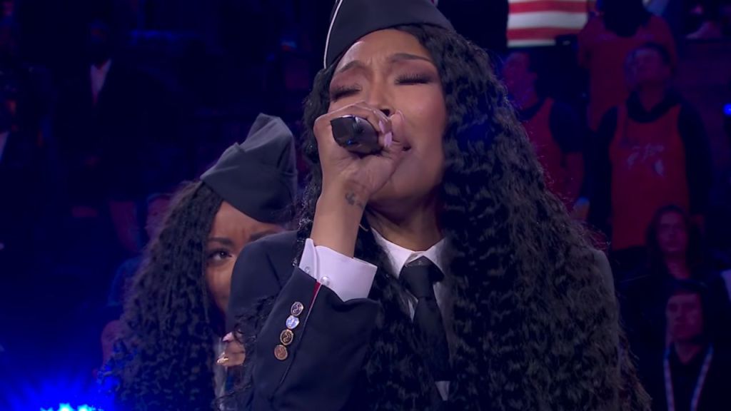 Brandy’s Rendition Of National Anthem Divides Fans Online