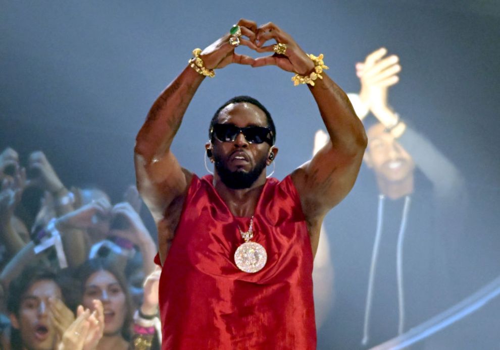 NEWARK, NEW JERSEY - SEPTEMBER 12: Diddy performs onstage during the 2023 MTV Video Music Awards at Prudential Center on September 12, 2023 in Newark, New Jersey.