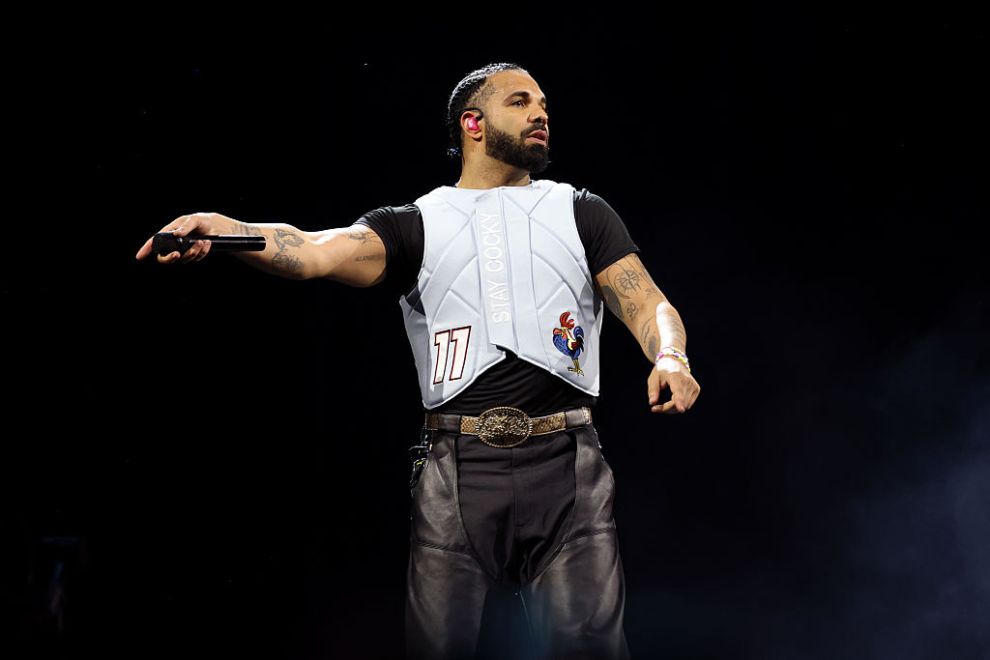 Drake performs live on stage during day two of Wireless Festival 2025 at Finsbury Park on July 12, 2025 in London, England. Drake is headlining an unprecedented all three nights of Wireless Festival.