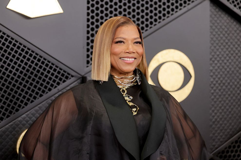 Queen Latifah attends the 68th GRAMMY Awards at Crypto.com Arena on February 01, 2026 in Los Angeles, California.