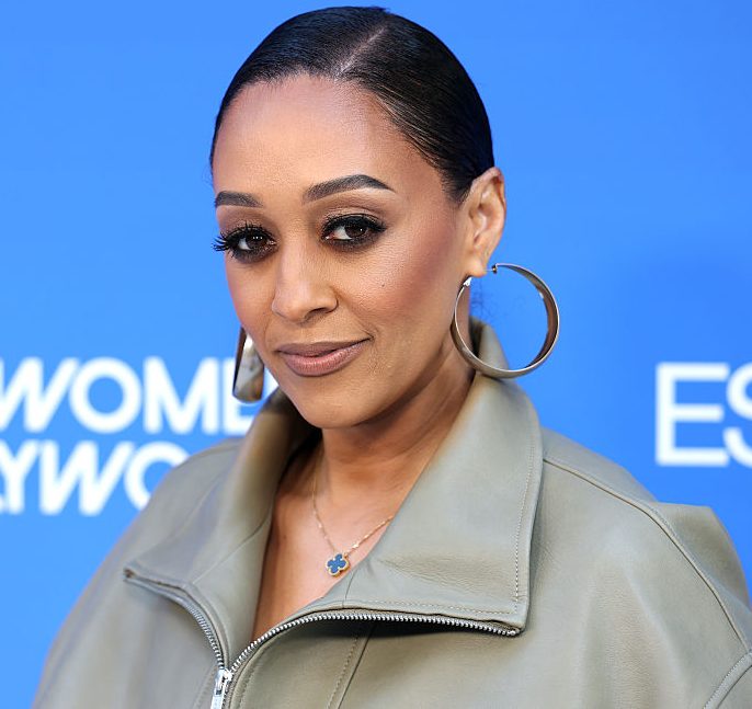 Tia Mowry Breaks The Internet With Black Lingerie Outfit