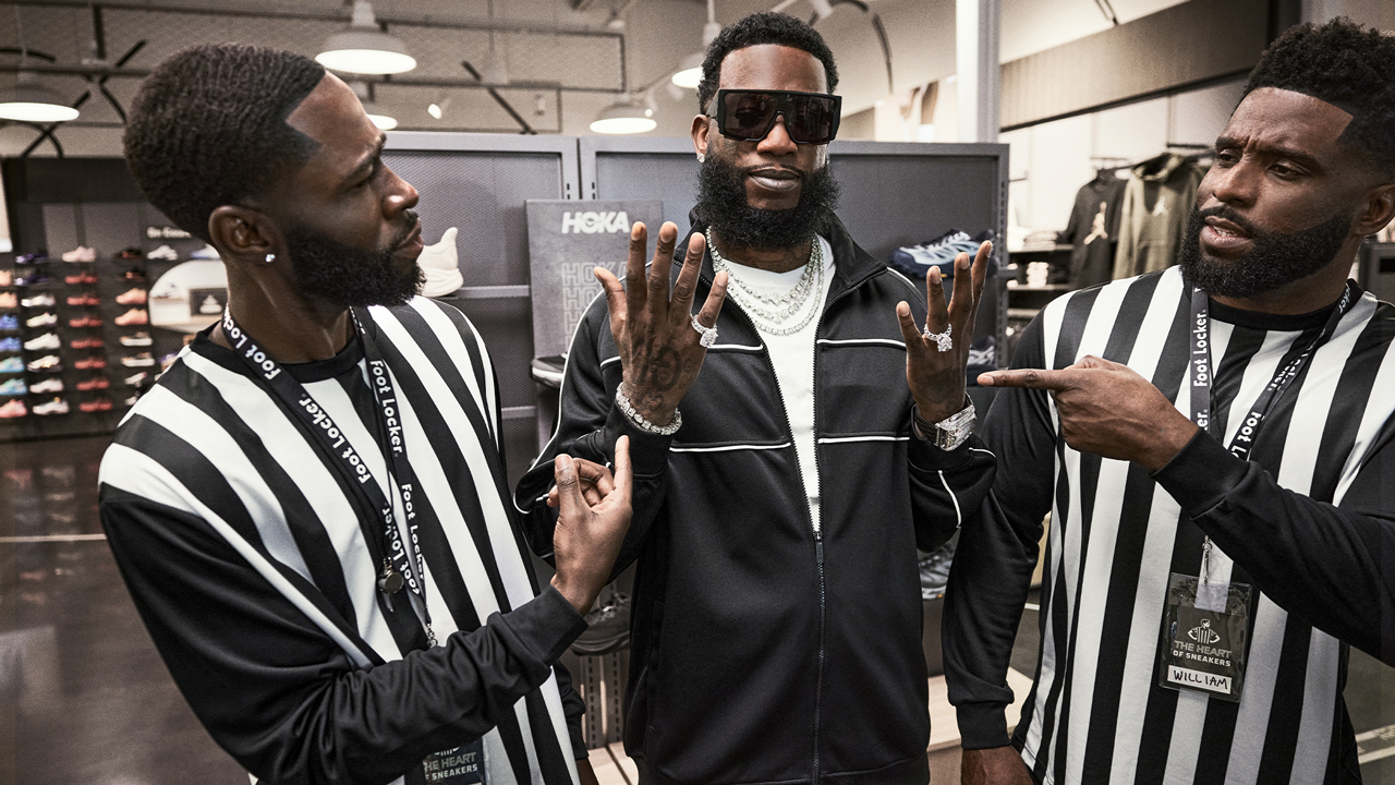 Gucci Mane Links with Look-Alikes in New HOKA & Footlocker Collab
