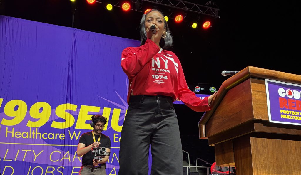 1199SEIU Rallies in Albany for Healthcare Justice at “Code Red” Event