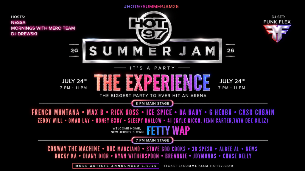 The Biggest Party to Ever Hit an Arena — HOT 97 Summer Jam Returns July 24th